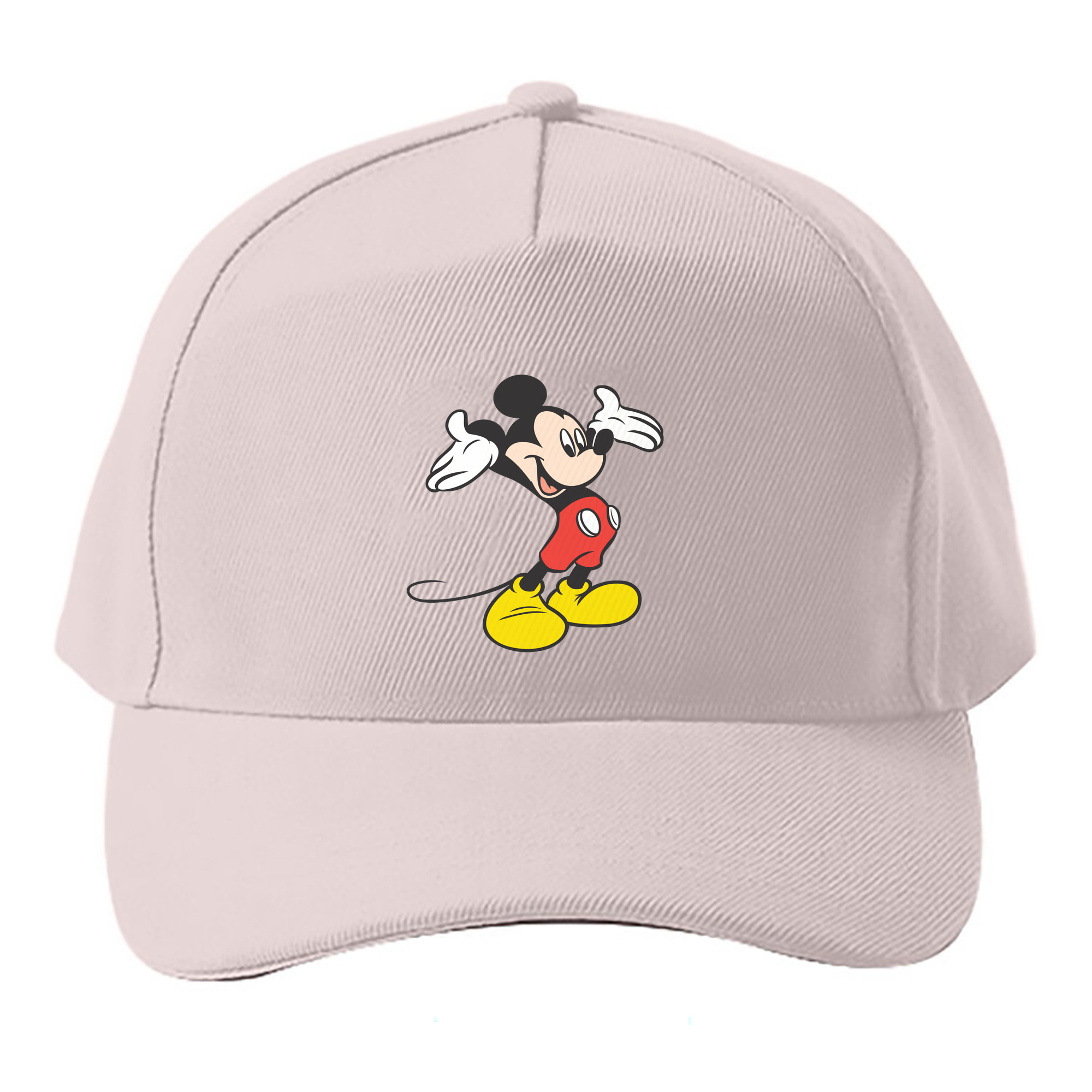 （画像用） ミッキーマウス Mickey Mouse ベースボールキャップ 綿100％ 男女兼用 帽子 スポーツ